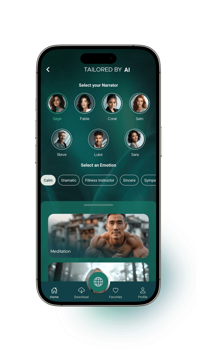 AI feature with personalized wellness