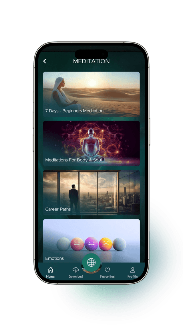 Meditation feature